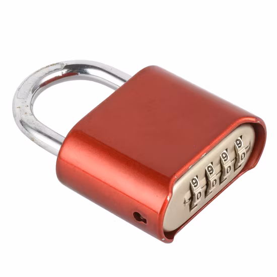 Waterproof Combination Codes Chain Globe Padlock 4 Digital Password Padlock